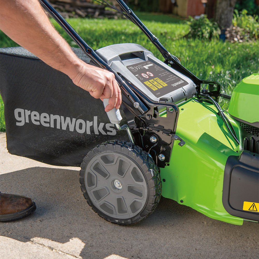 POWERALL 48V (24V x 2) Lawn Mower 46cm Self-Propelled – 2x 4Ah Battery - Image 8