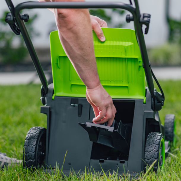 POWERALL 48V (24V x 2) Lawn Mower 41cm – 2x 4Ah Battery - Image 9