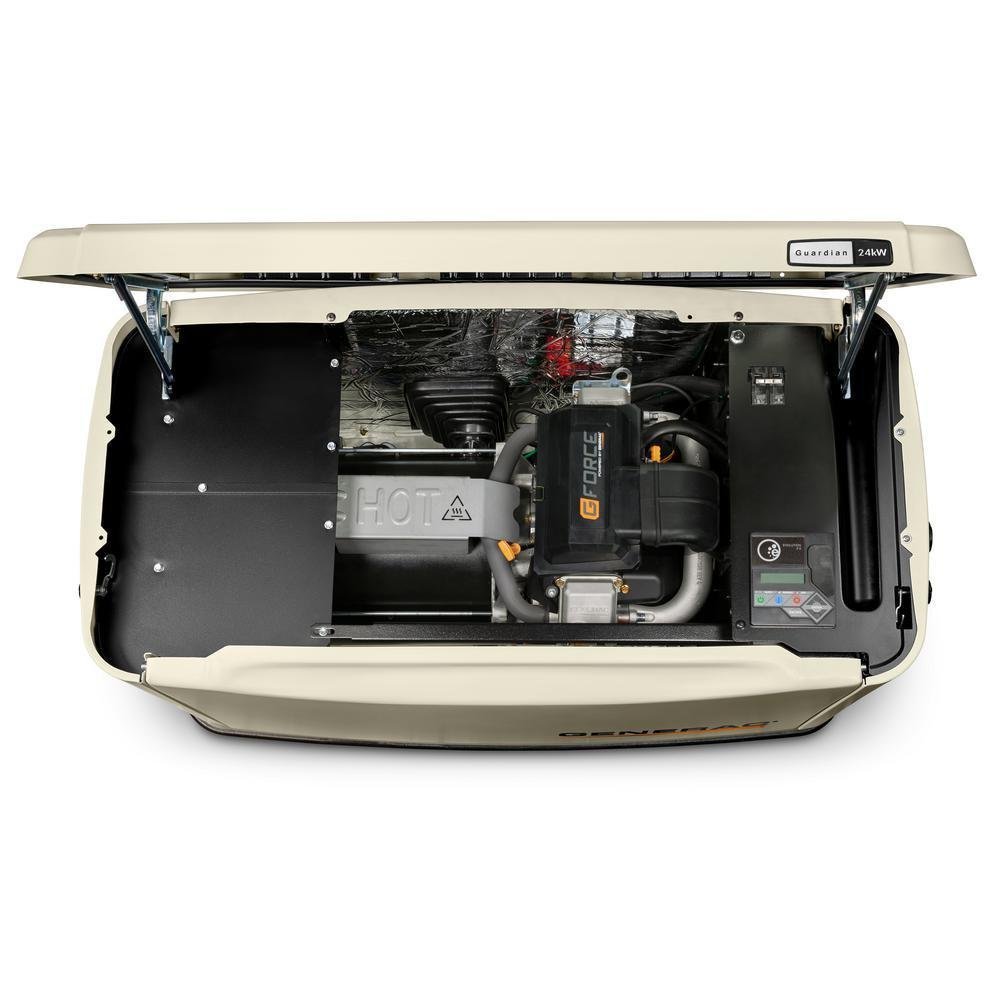 Generac 24kW Standby Generator Guardian WiFi w/ 200 Amp Automatic Transfer Switch 72109 New - Image 3