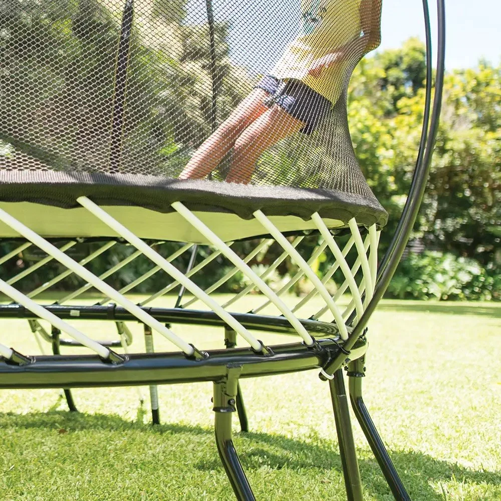 Springfree Trampoline 8′ Compact Round Trampoline with Safety Enclosure - Image 2