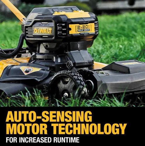 21.5 in. 20-V Li-Ion Cordless Battery Walk Behind Self Propelled Mower w/Hedge,Bare Trimmer,Blower,Cleaner,Pole/Hand Saw - Image 4