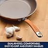 Rachael Ray Cucina Nonstick Cookware Pots and Pans Set, 12 Piece, Pumpkin Orange - Image 2