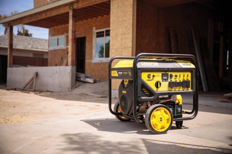 Champion Power Equipment 12,000-Watt Electric Start Dual Fuel Home Backup Portable Generator with CO Shield - Image 4