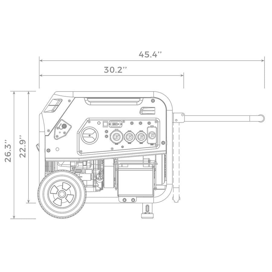 Firman H07552 9400W Dual Fuel Generator - Image 9