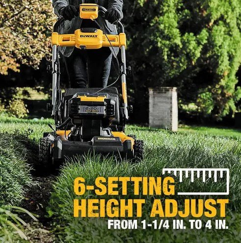 21.5 in. 20-V Li-Ion Cordless Battery Walk Behind Self Propelled Mower w/Hedge,Bare Trimmer,Blower,Cleaner,Pole/Hand Saw - Image 5