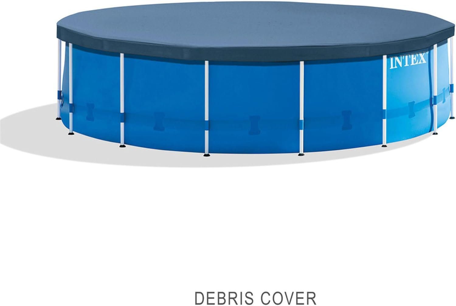 Intex 15′ x 48′ Metal Frame Above Ground Pool Set - Image 2