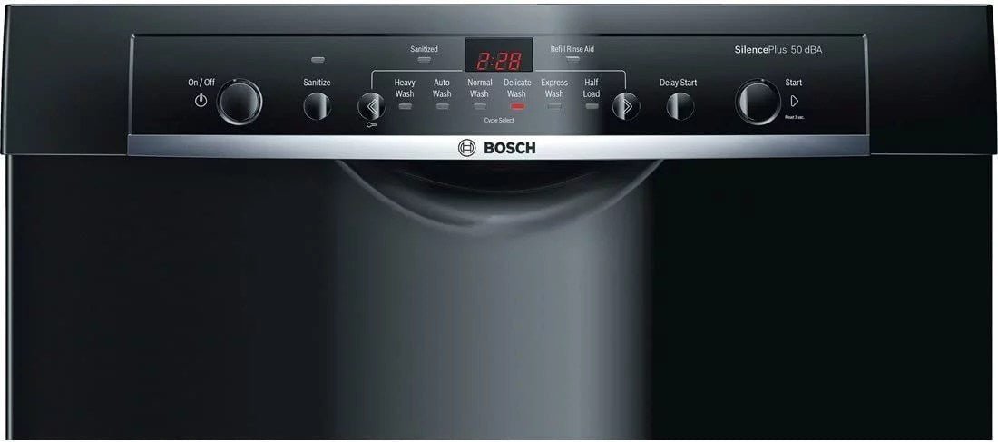 Bosch Ascenta 24″ SHE3AR76UC Built-In Dishwasher – Black - Image 2