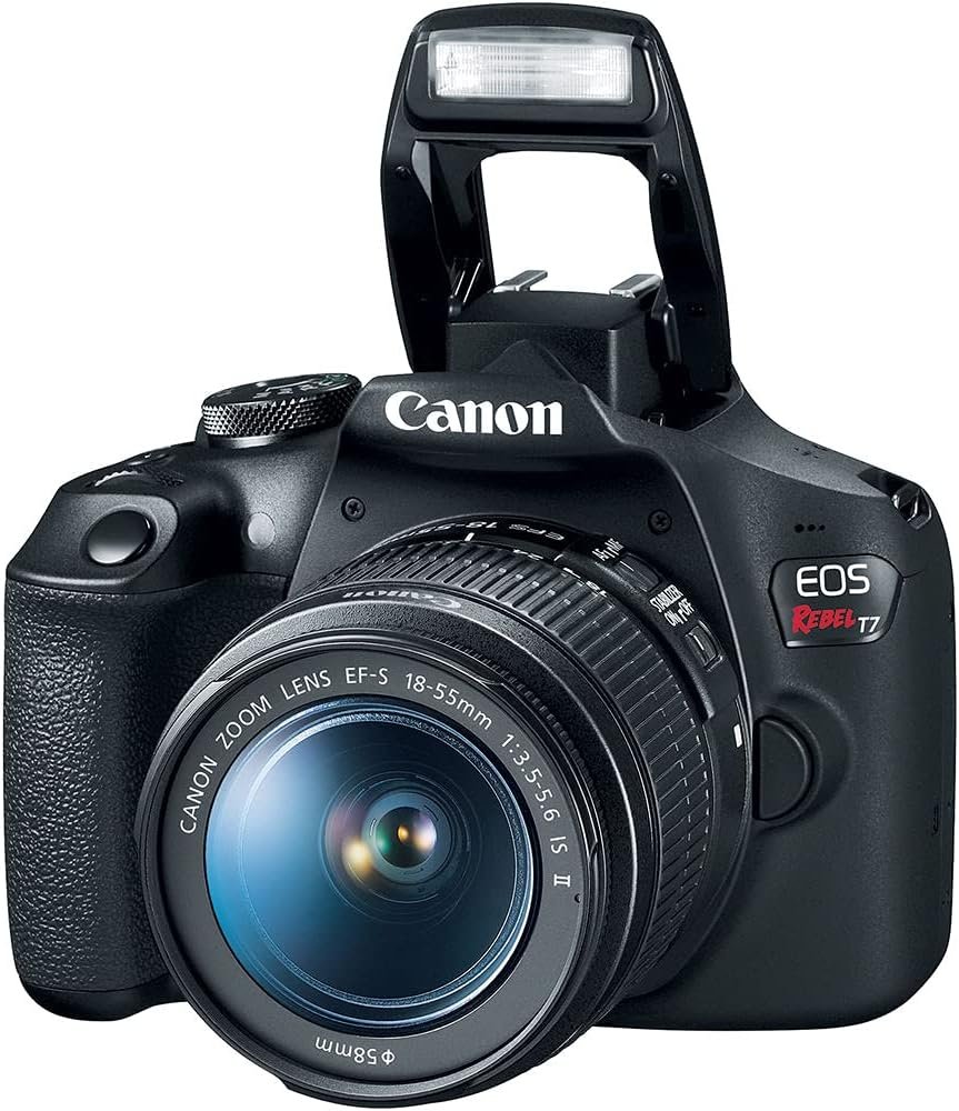Canon EOS Rebel T7 DSLR Camera 24.1MP with Wi‑Fi/NFC + Bag & 64GB Card - Image 2