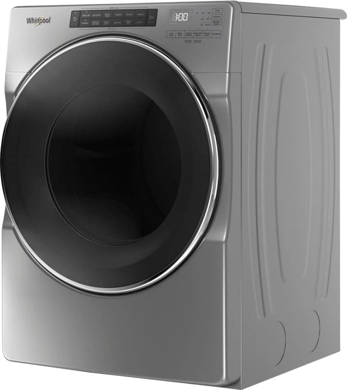 Whirlpool – 4.5 Cu. Ft. High Efficiency Stackable Front Load Washer with Steam and Load & Go XL Dispenser – Chrome shadow - Image 2