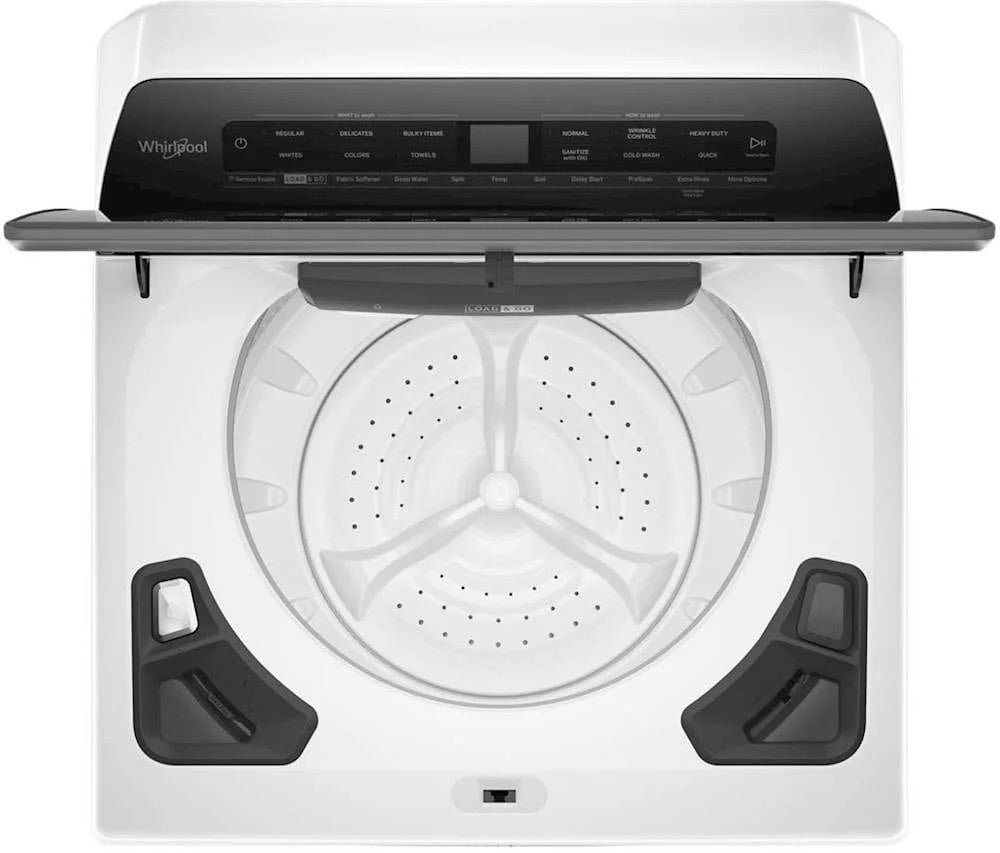 Whirlpool – 4.8 Cu. Ft. High Efficiency Smart Top Load Washer with Load & Go Dispenser – White - Image 10