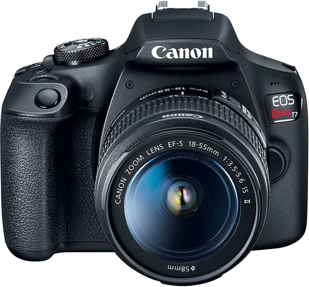 Canon EOS Rebel T7 DSLR Camera 24.1MP with Wi‑Fi/NFC + Bag & 64GB Card - Image 3