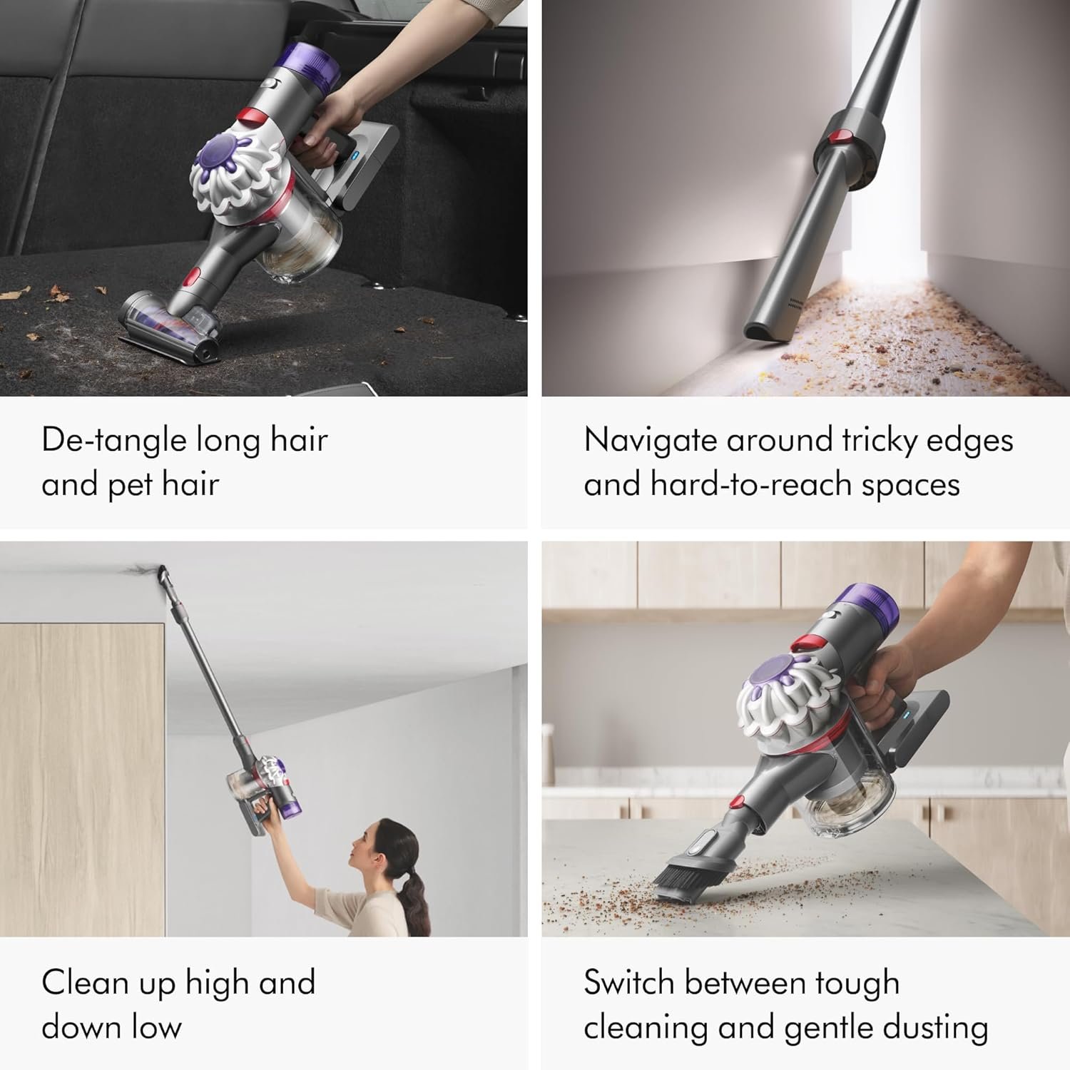 Dyson V8 Cordless Vacuum, Cleans Hard Floors and Carpets - Image 5