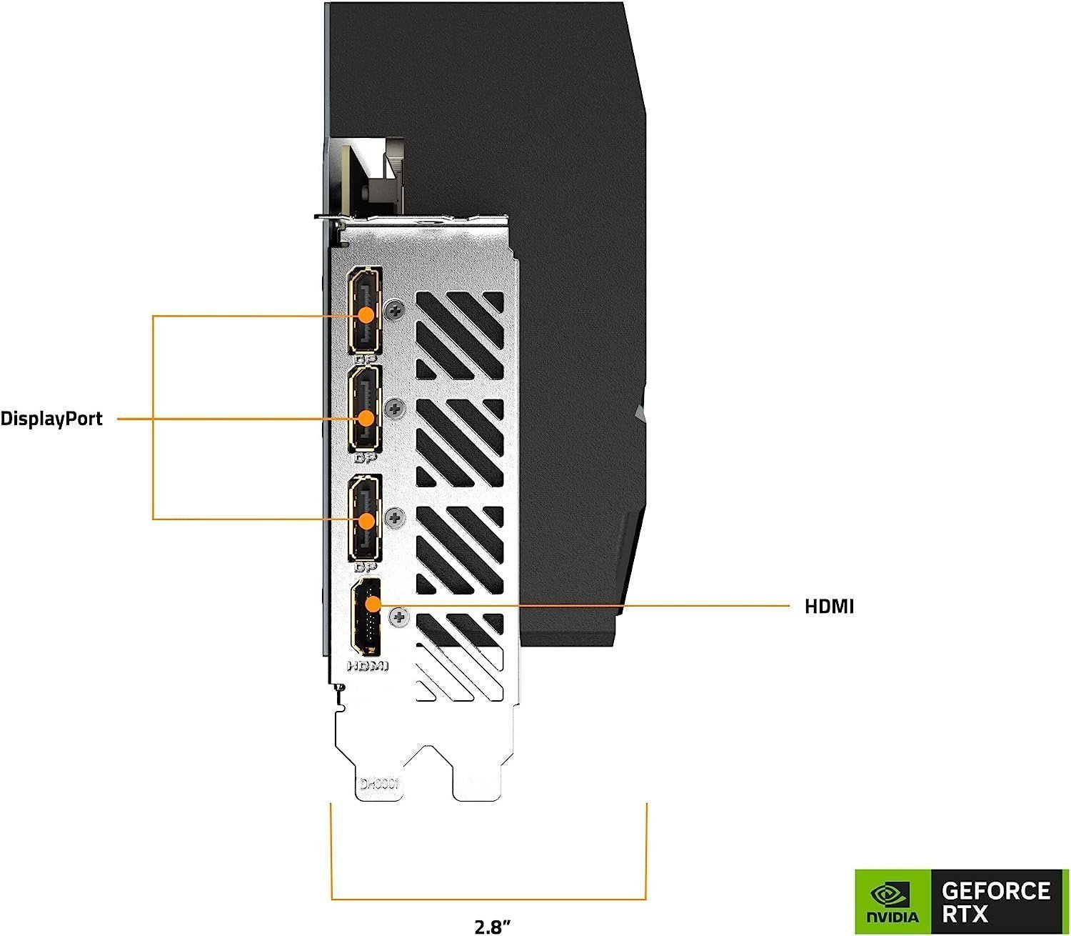 Gigabyte AORUS GeForce RTX 4070 Ti Elite 12G Graphics Card, 3X WINDFORCE Fans, 12GB 192-bit GDDR6X, GV-N407TAORUS E-12GD Video Card - Image 3