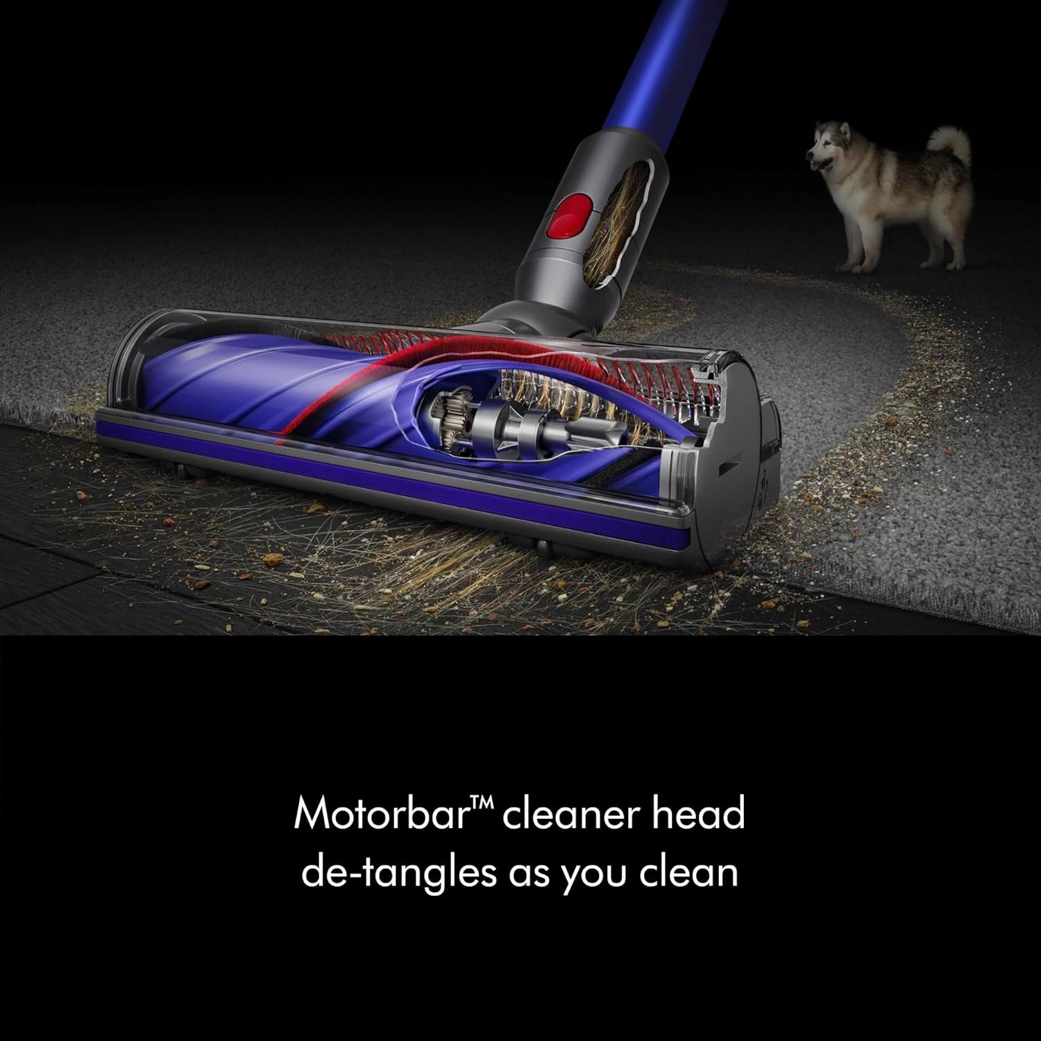 Dyson V11 Cordless Stick Vacuum, Large, Nickel/Blue - Image 3