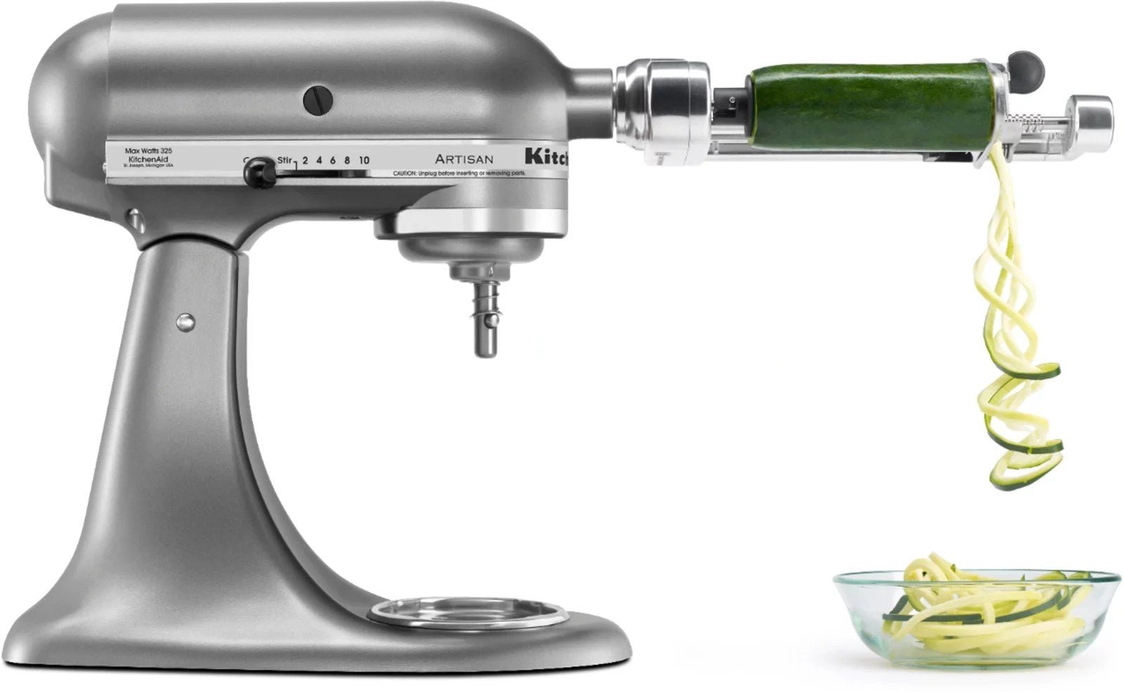 KitchenAid Artisan Series Tilt-Head Stand Mixer -Metallic Chrome - Image 7