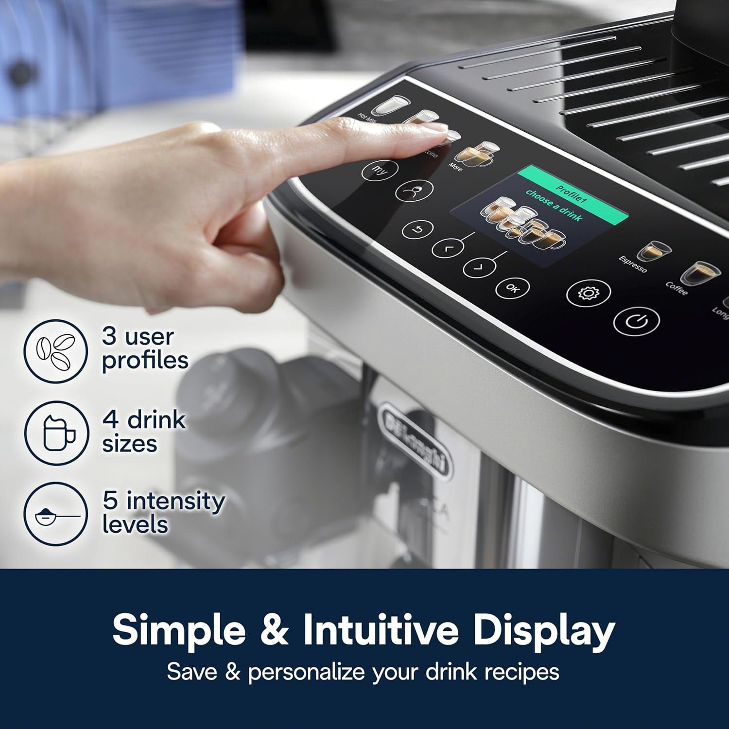 De’Longhi Magnifica Evo Next Fully Automatic Espresso Machine - Image 3