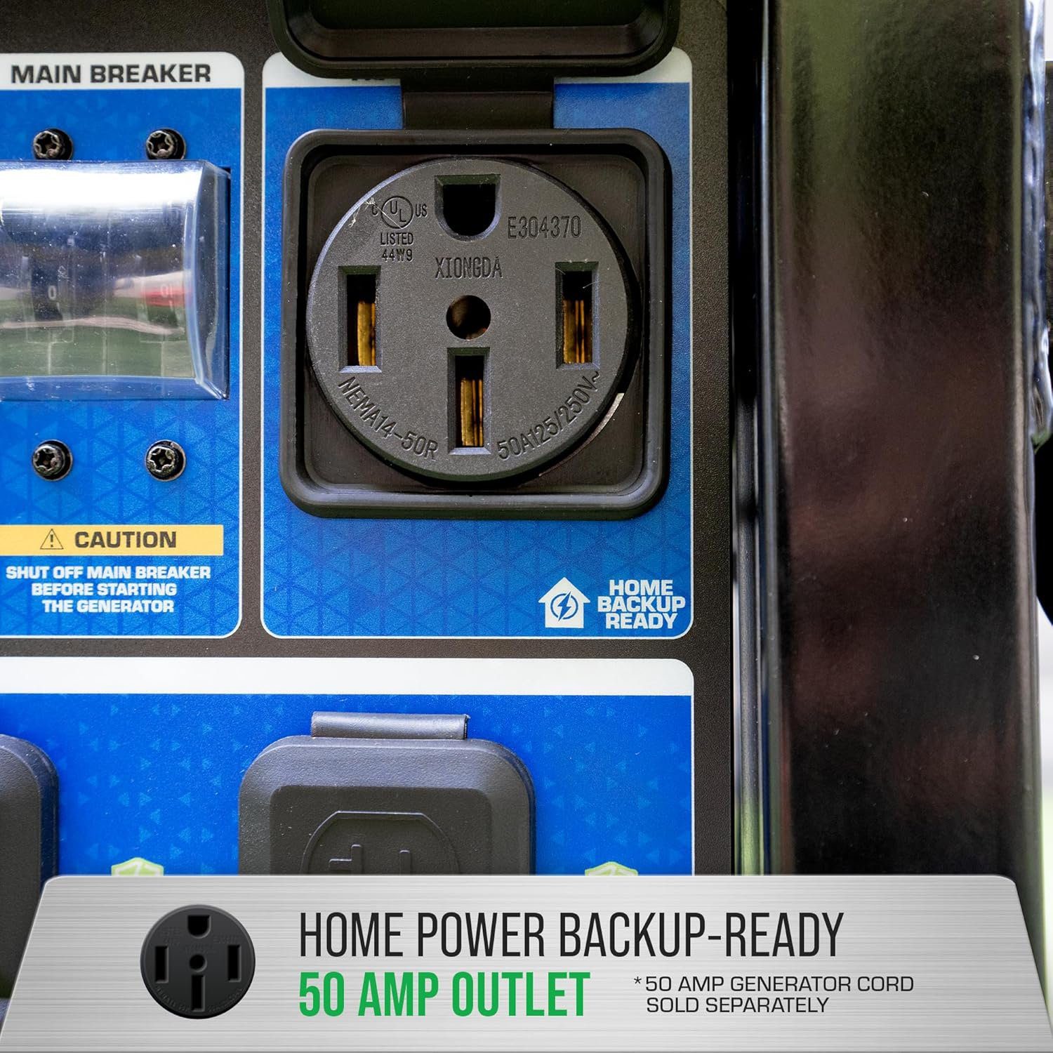 DuroMax 15,000-Watt Tri-Fuel Portable Generator XP15000HXT - Image 4