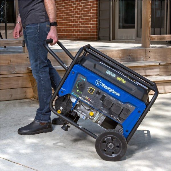 Westinghouse WGen5300DFcv – 5300 Watt Dual-Fuel Portable Generator w/ RV Outlet & CO Sensor (49-State) - Image 3