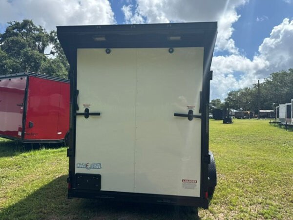 2025 7X14 ENCLOSED CARGO TRAILER RAMP DOOR 75” 9752 - Image 3