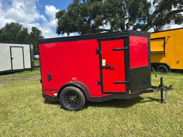 2025 5X8SA ENCLOSED CARGO TRAILER 60” 9626 - Image 2