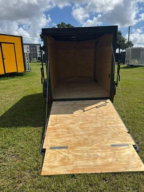 2025 5X8SA ENCLOSED CARGO TRAILER 60” 9626 - Image 4