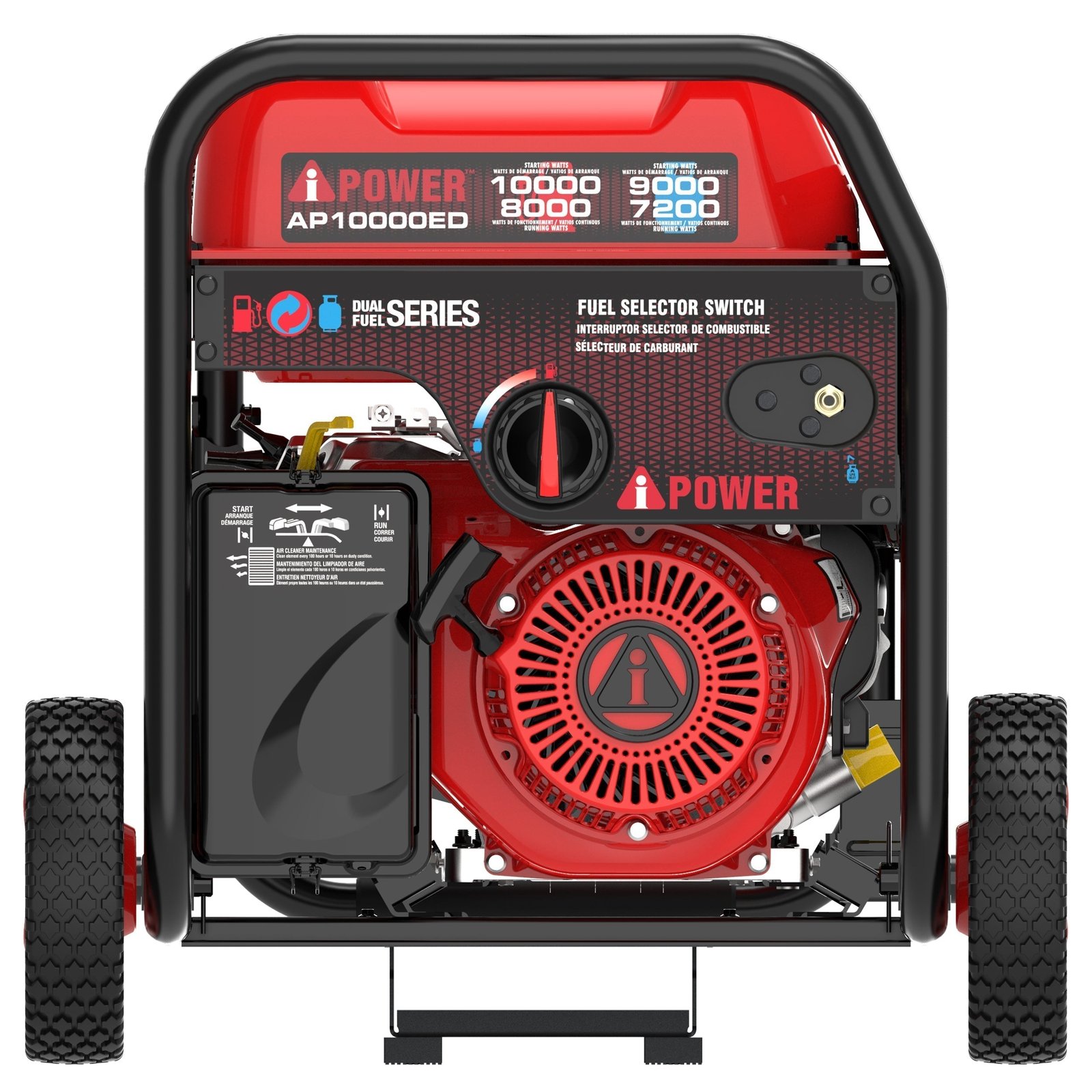 AP10000ED – A-iPower Dual Fuel Generator - Image 6
