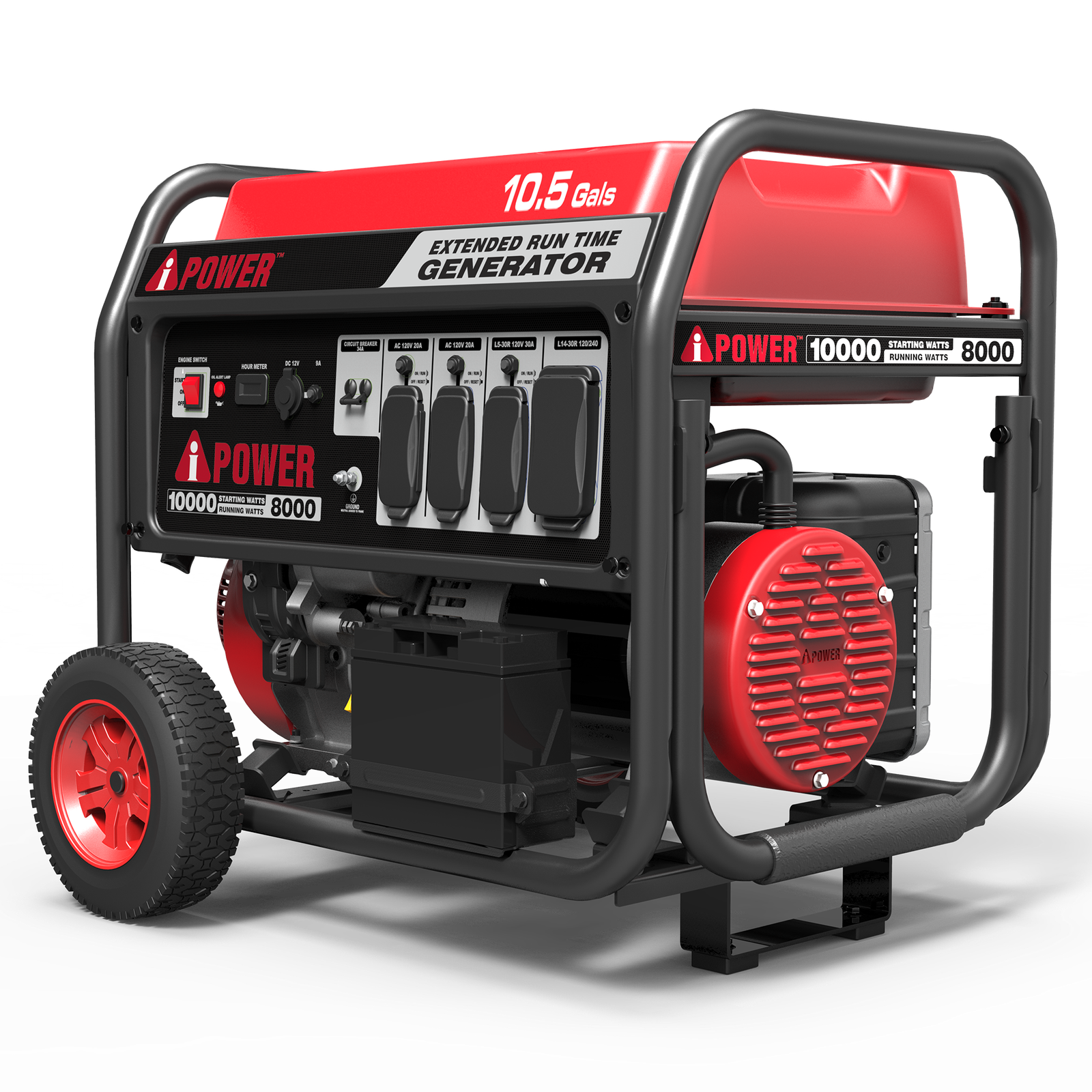 AP10000E – 10000 Watt<br> Portable Generator - Image 2