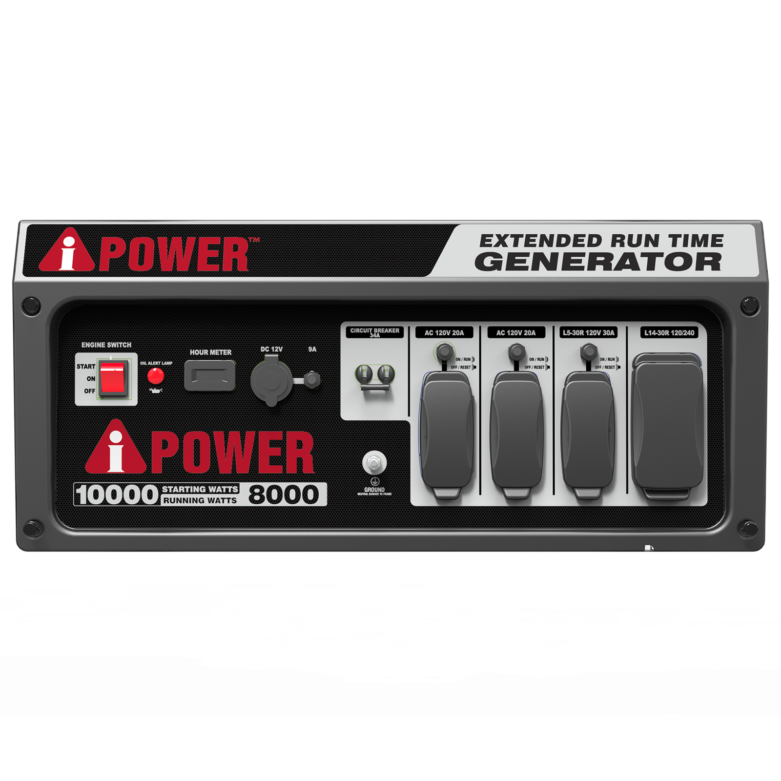 AP10000E – 10000 Watt<br> Portable Generator - Image 4