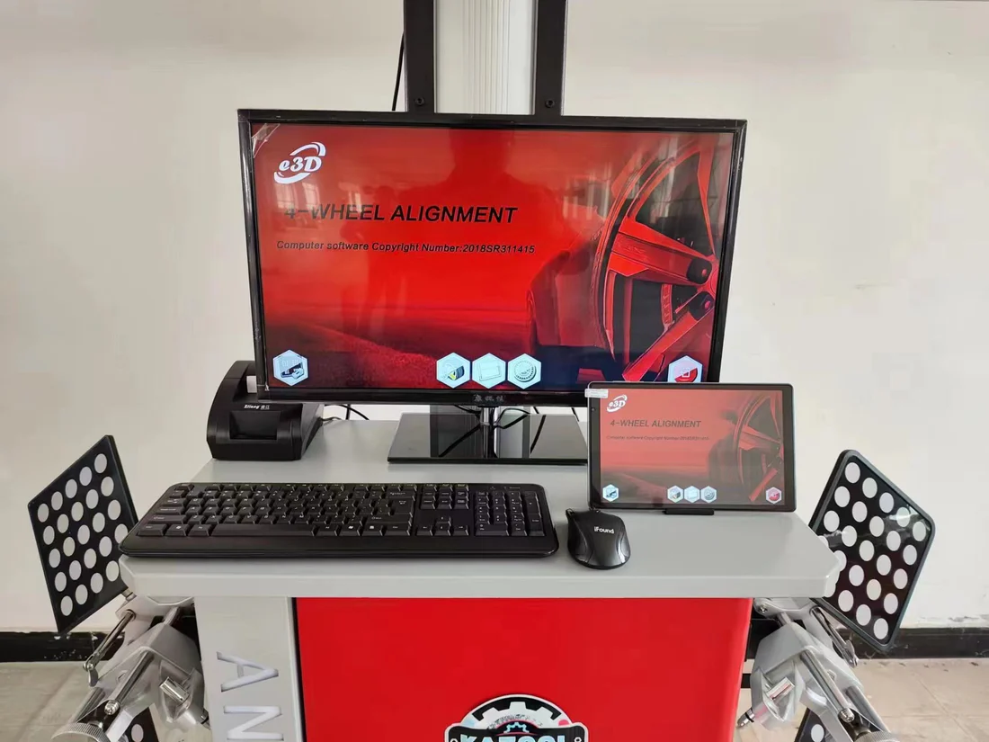 AV6 Pro Wheel Alignment Machine Works on Two Post And Scissor Lift By Ka Tool - Image 2