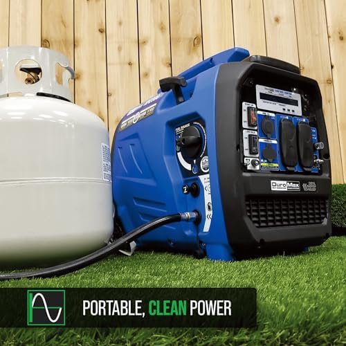 DuroMax XP2300iH 2,300-Watt Dual Fuel Portable Digital Inverter Generator – Gas & Propane, RV & Emergency Ready - Image 4