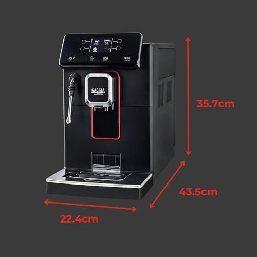 Gaggia Magenta Plus Super-Automatic Espresso Machine, 60 ounces,Black - Image 6