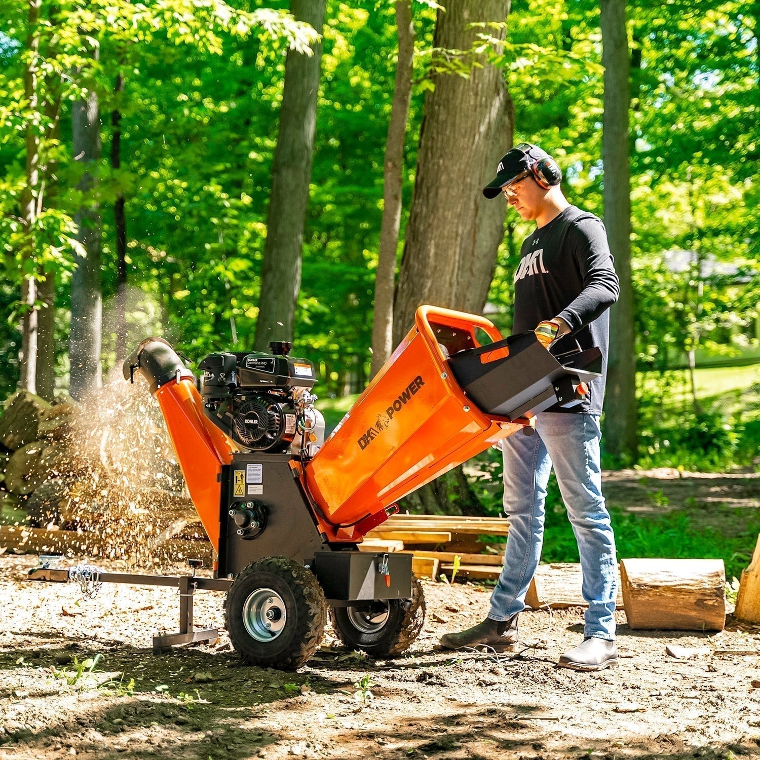 Detail K2 4 Inch Kinetic Drum Chipper – OPC524 - Image 9