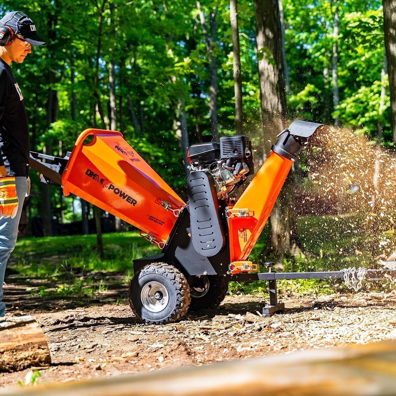Detail K2 4 Inch Kinetic Drum Chipper – OPC524 - Image 8