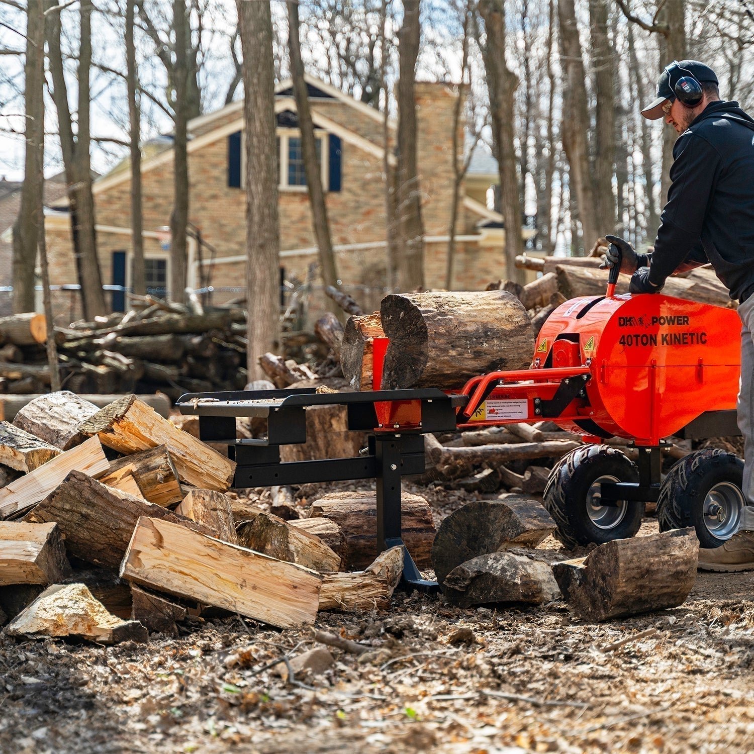Detail K2 40 Ton Kinetic Log Splitter – OPS240 - Image 10