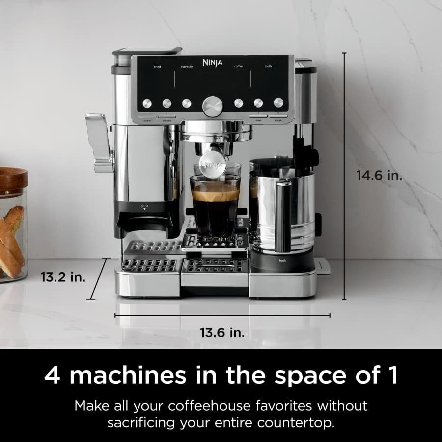 Ninja Luxe™ Café Pro 4 in 1 Espresso Drip Coffee & Cold Brew Maker With Hot Water Dispenser - Image 2