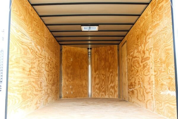 Big White Enclosed Trailer - Image 33
