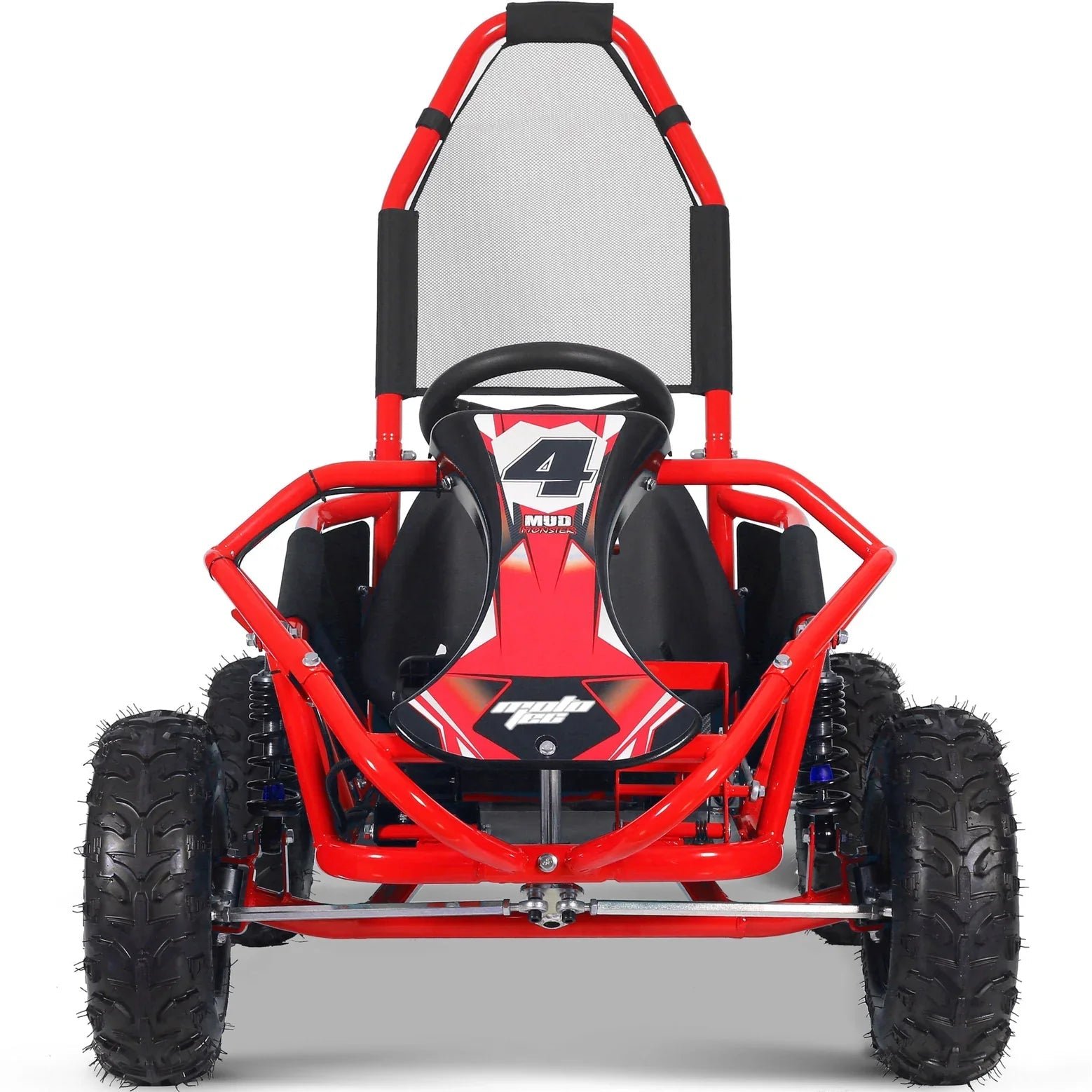 98cc Gas Mud Monster 4 stroke Go Kart GK008 | Full Suspension - Image 4