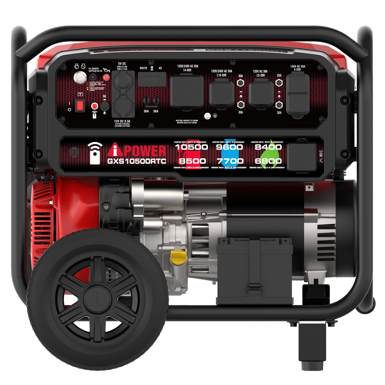 GXS10500RTC – Tri-Fuel Remote Control Generator - Image 4
