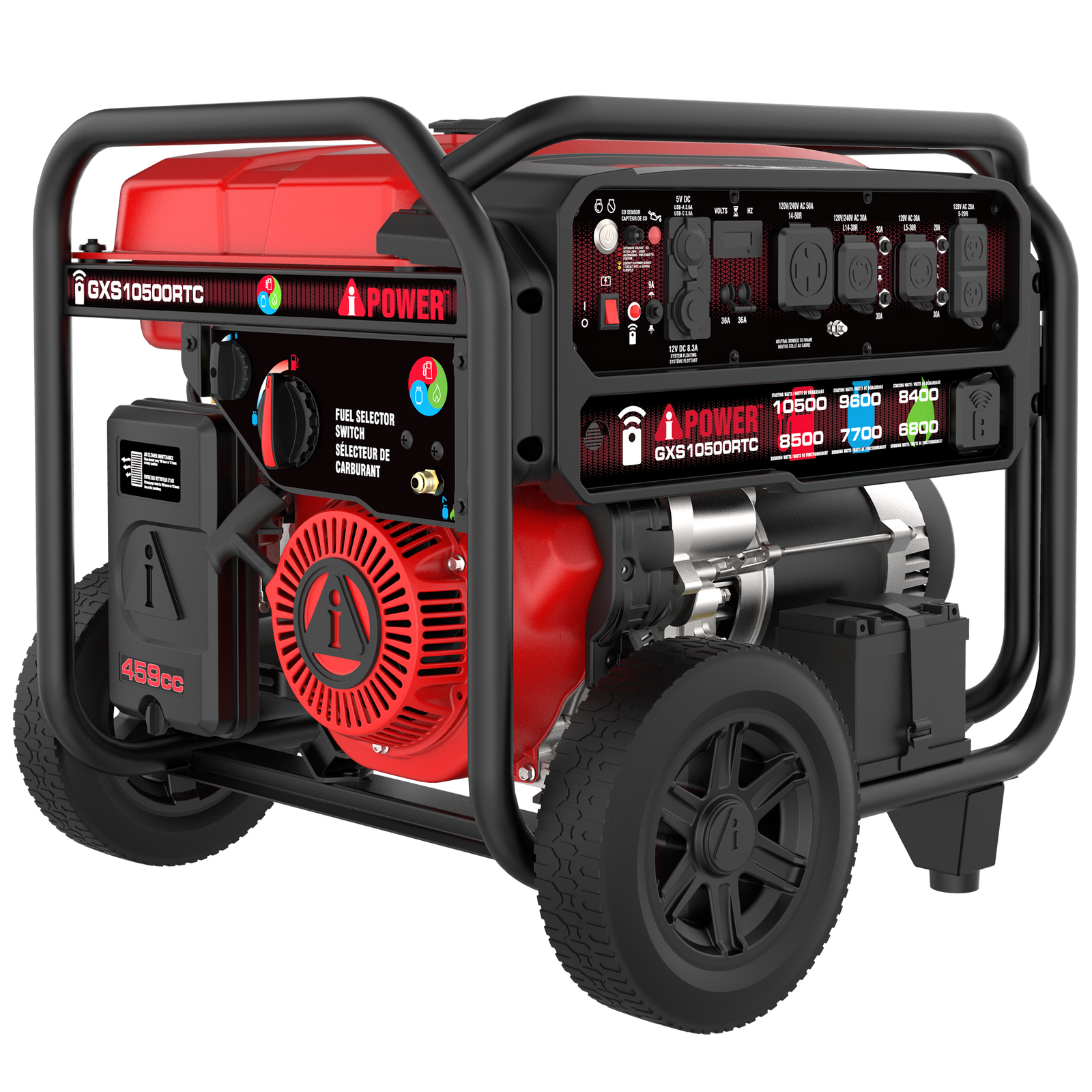 GXS10500RTC – Tri-Fuel Remote Control Generator - Image 3