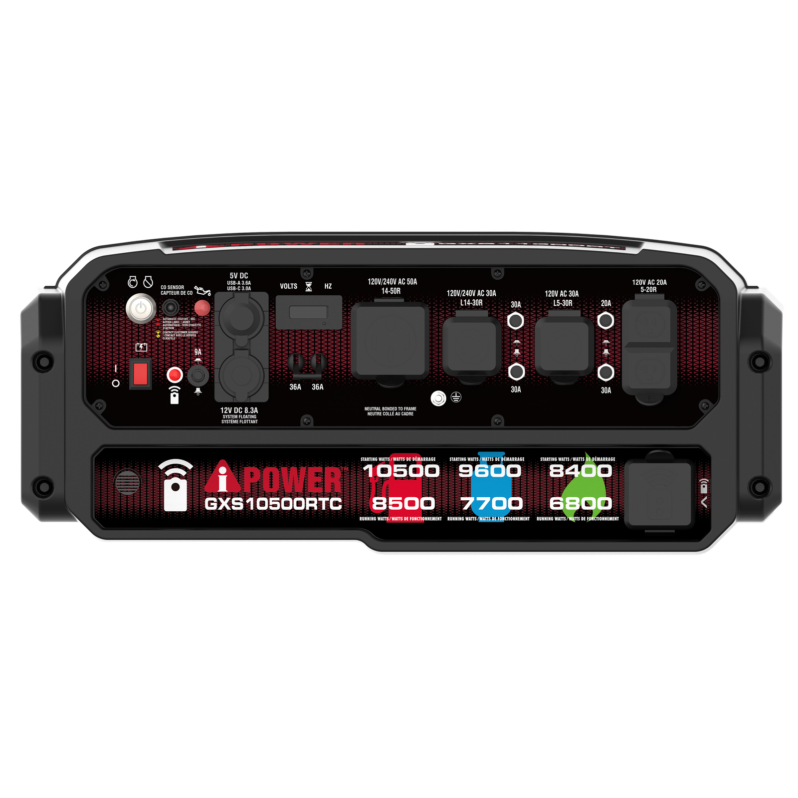 GXS10500RTC – Tri-Fuel Remote Control Generator - Image 6