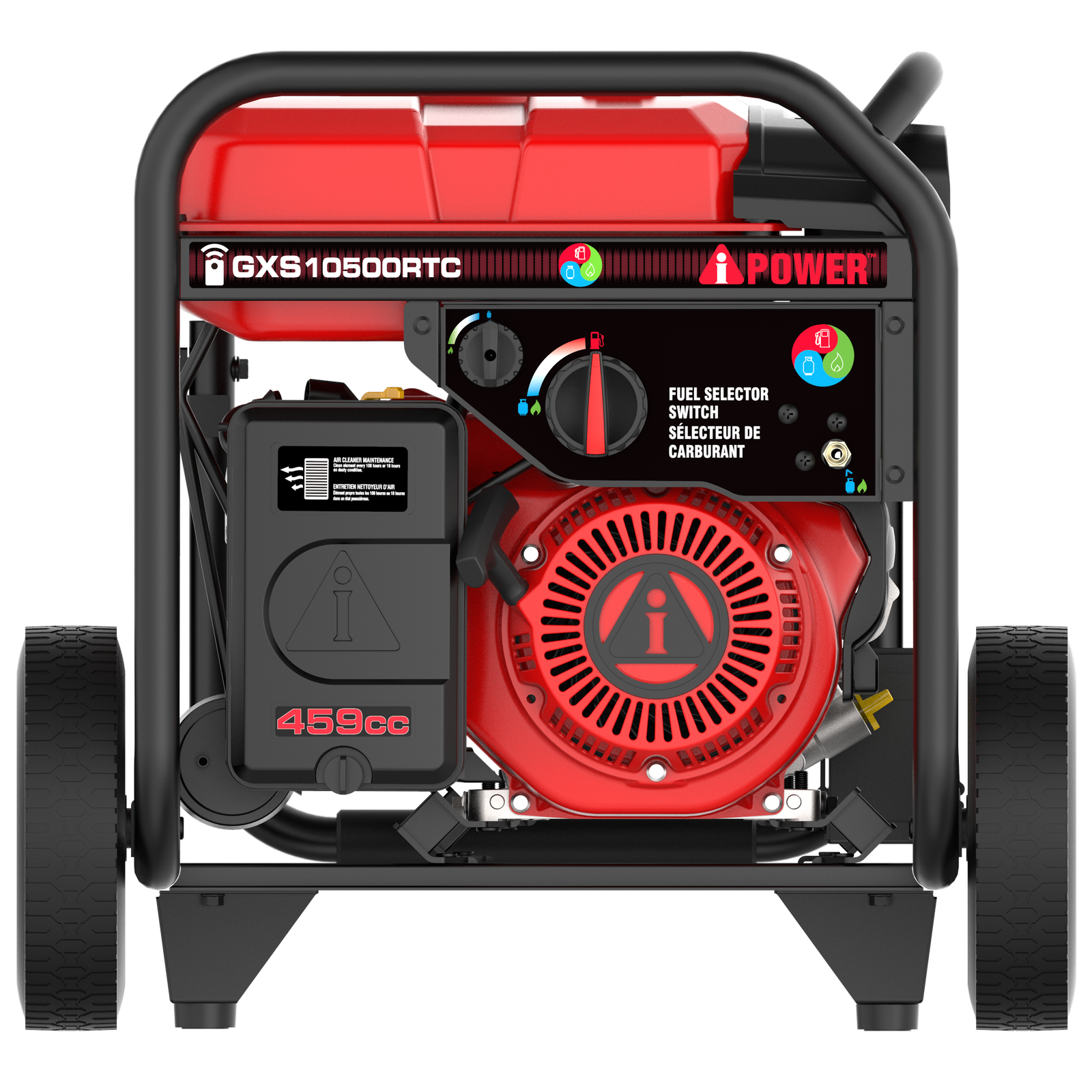 GXS10500RTC – Tri-Fuel Remote Control Generator - Image 2