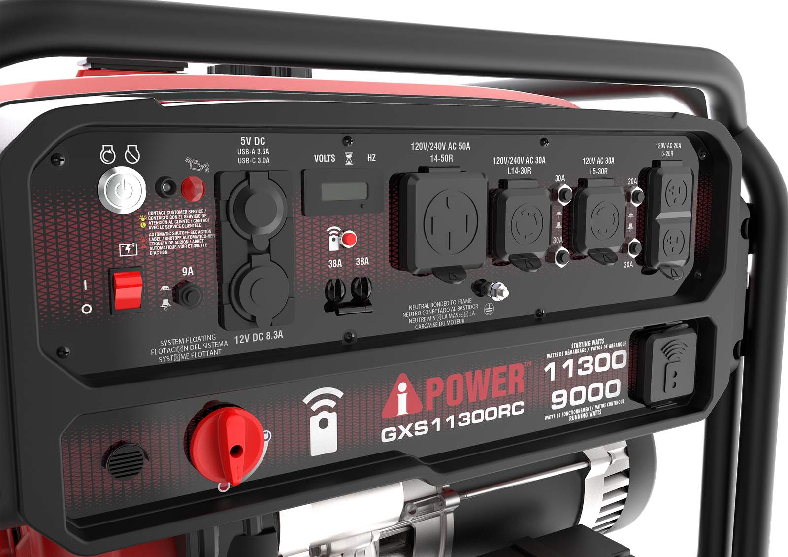 GXS11300RC – Remote Control Generator - Image 4