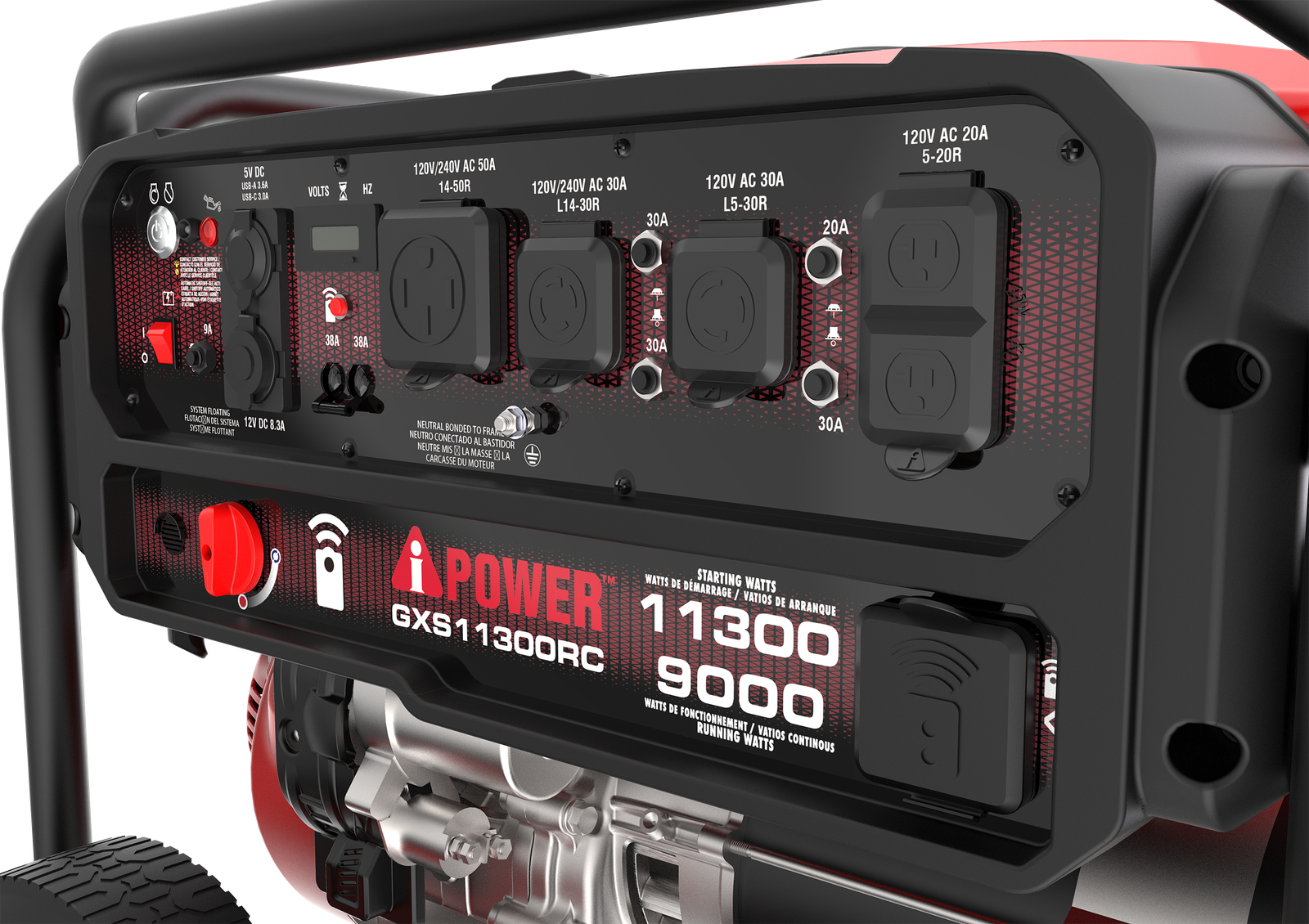 GXS11300RC – Remote Control Generator - Image 5