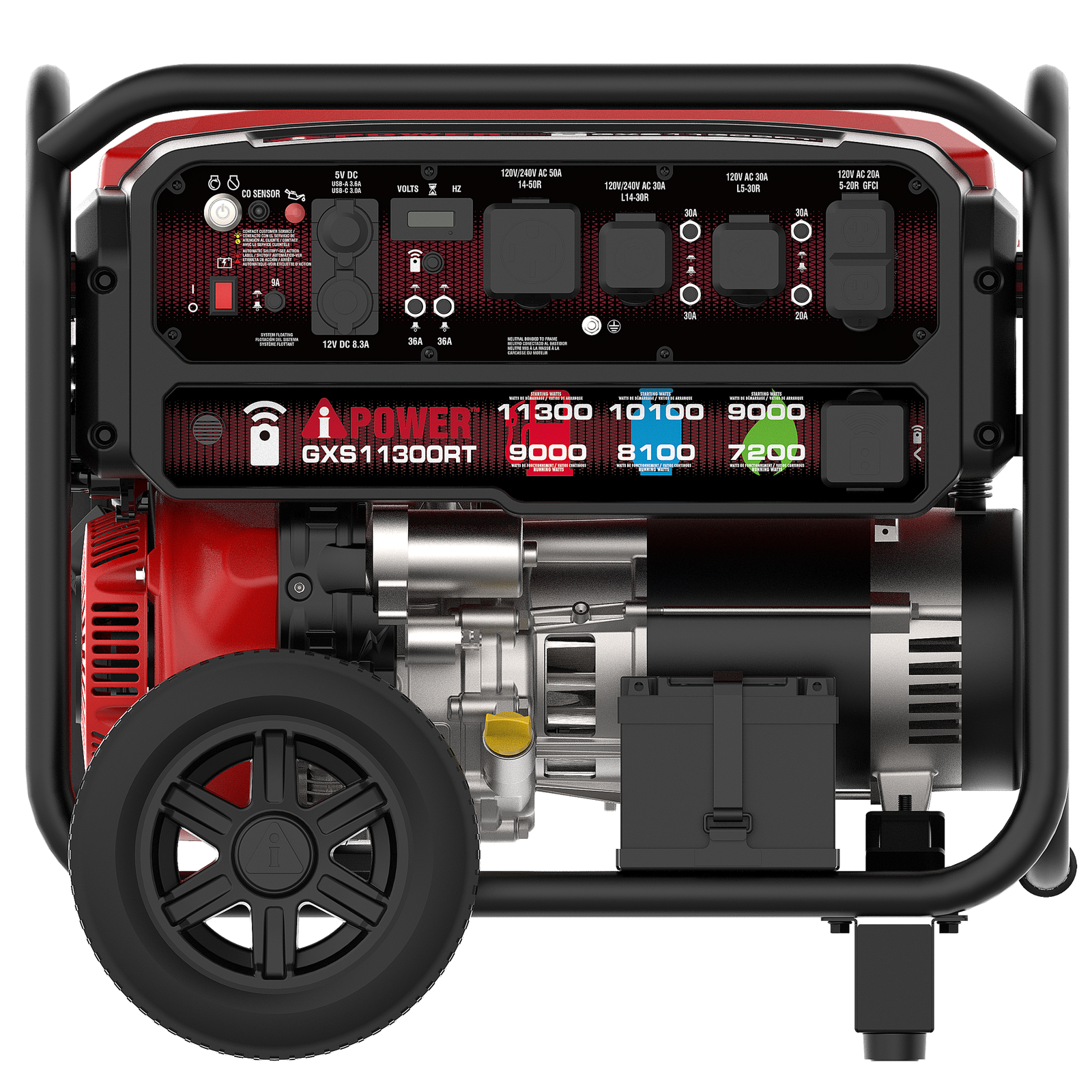GXS11300RT Remote Tri-Power Portable Generator - Image 6
