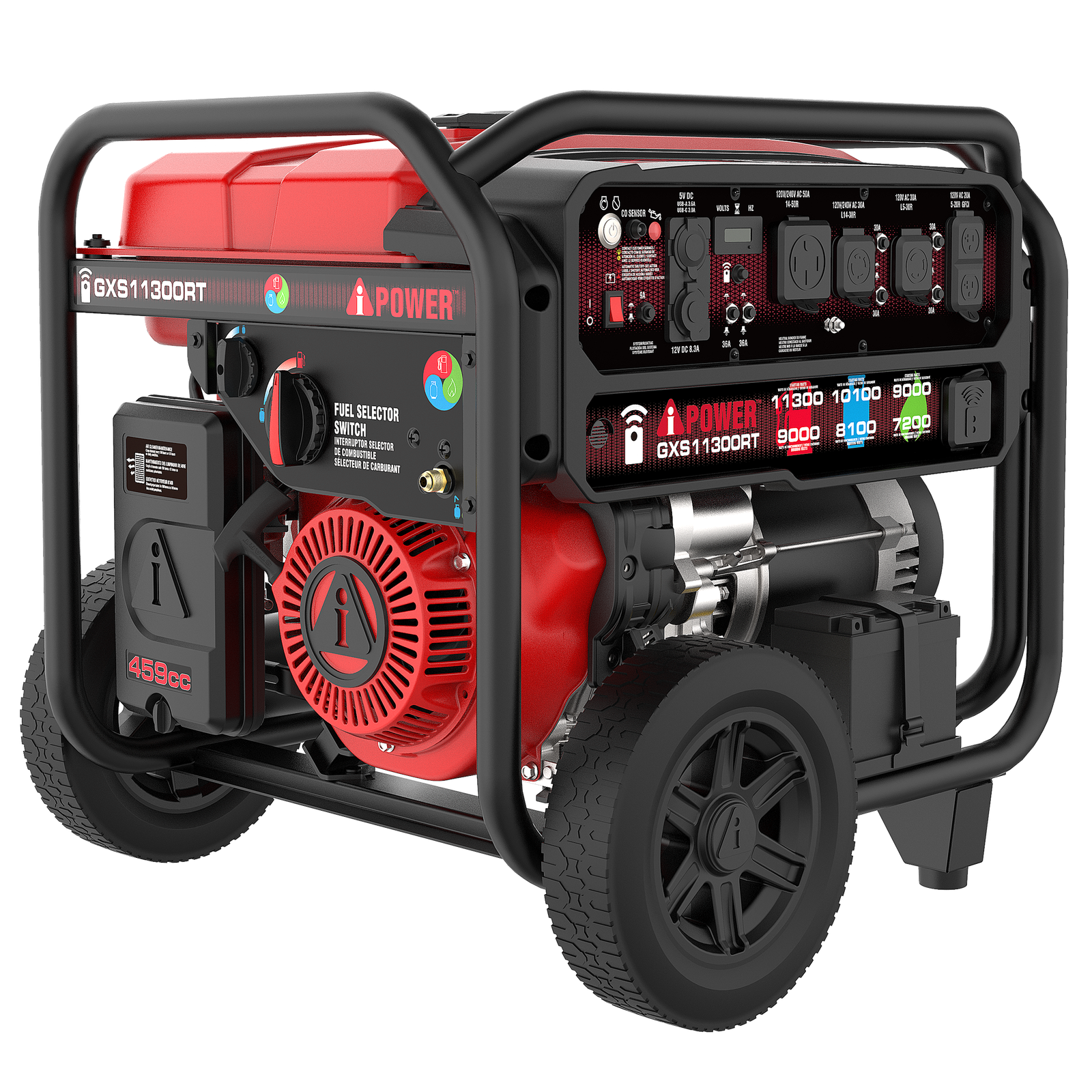 GXS11300RT Remote Tri-Power Portable Generator - Image 2