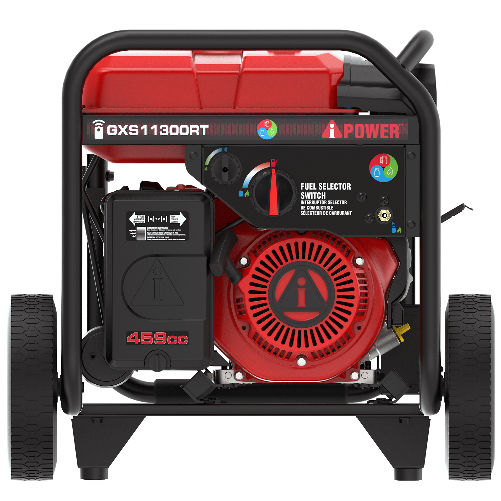 GXS11300RT Remote Tri-Power Portable Generator - Image 3