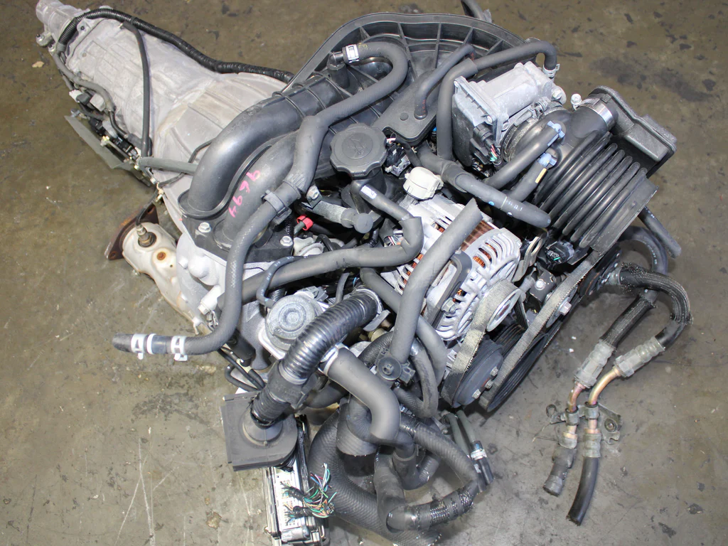 JDM 2004-2008 Mazda RX8 4 port Motor Automatic Transmission 13B-AT 1.3L Engine - Image 4