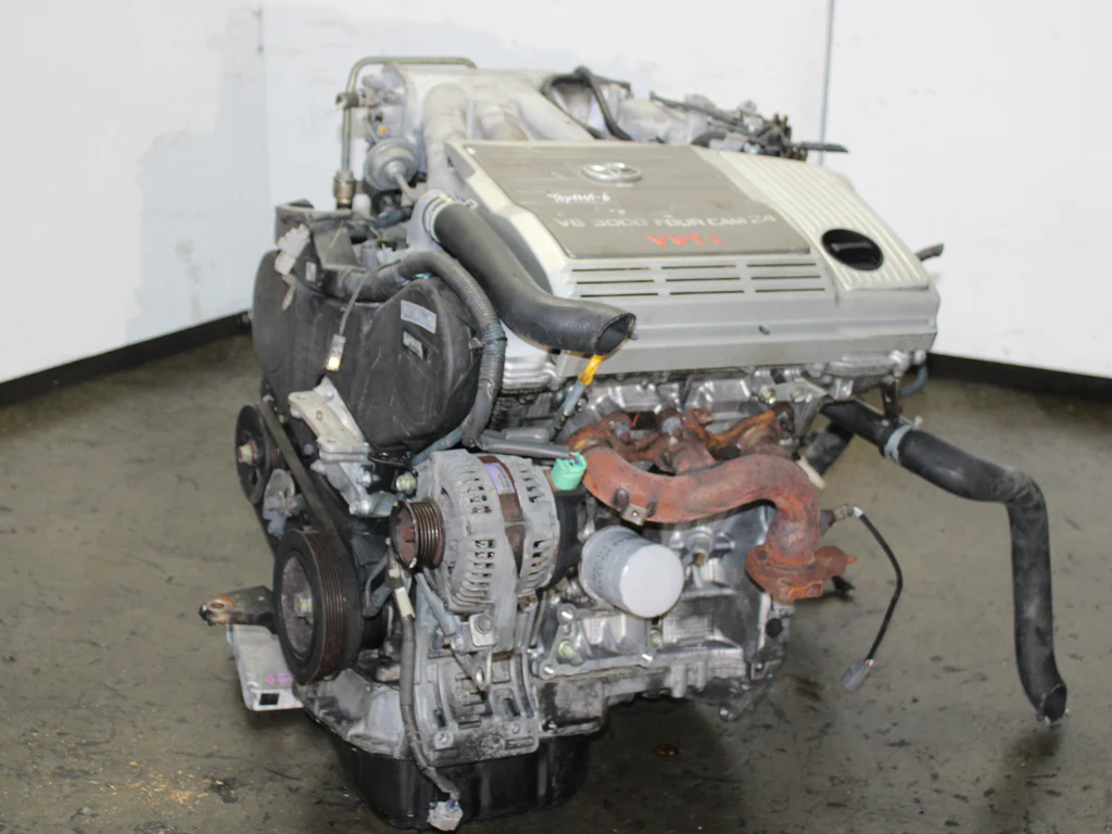 JDM 2001-2003 Toyota Highlander Motor 2WD FWD 1MZ-FE-VVTI 3.0L 6-Cyl Engine - Image 9