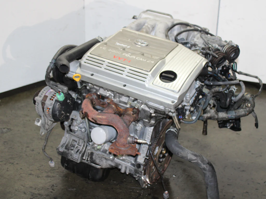 JDM 2001-2003 Toyota Highlander Motor 2WD FWD 1MZ-FE-VVTI 3.0L 6-Cyl Engine - Image 6