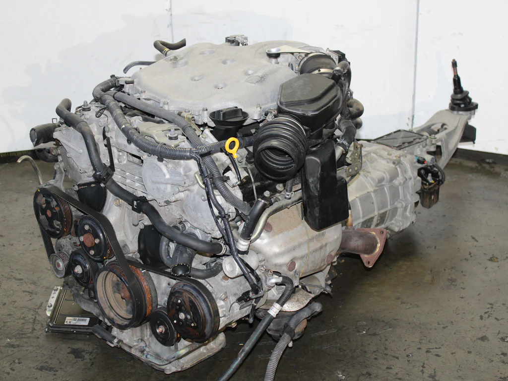 JDM 2003-2006 Infiniti G35 Motor Manual Transmission VQ35DE 3.5L 6 Cyl Engine - Image 7